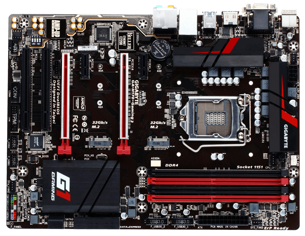 GIGABYTE GA-H170-GAMING 3