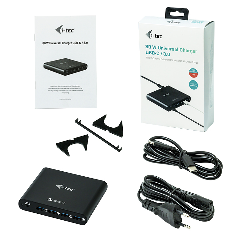 i-tec Universal Charger USB-C Power Delivery + 4x USB-A QC 3.0 – image 4