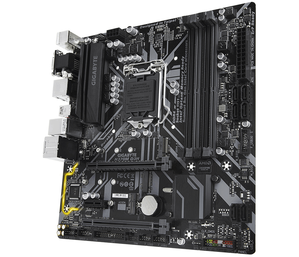 GIGABYTE H370M D3H – image 2