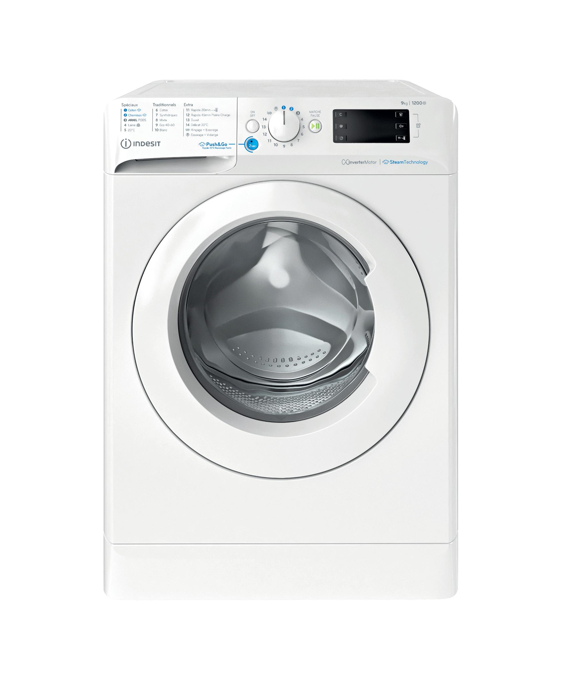 Indesit BWE 91295X WV FR — vue 1 sur 2