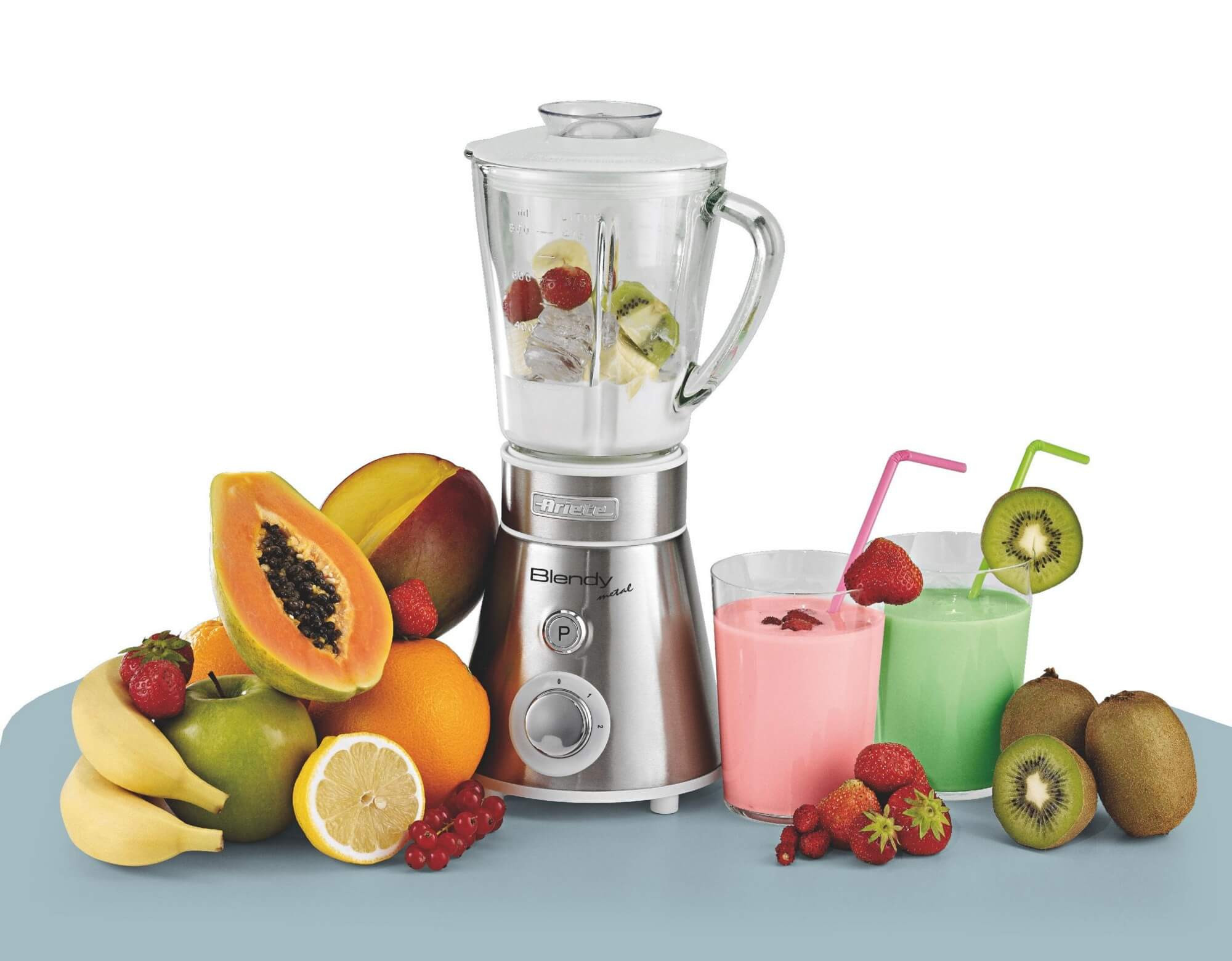 Ariete 561 Blendy Metal - Blender with stainless steel blades - Glass cup 800 ml - 2 speeds + Pulse - 300 Watt - Silver – image 7
