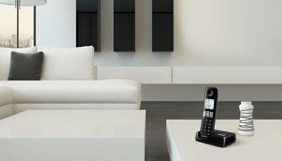 Philips D2501B/34 telephone DECT telephone Caller ID Black – image 7