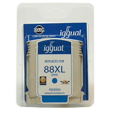 iggual PSIC9391A ink cartridge High (XL) Yield Cyan – image 1