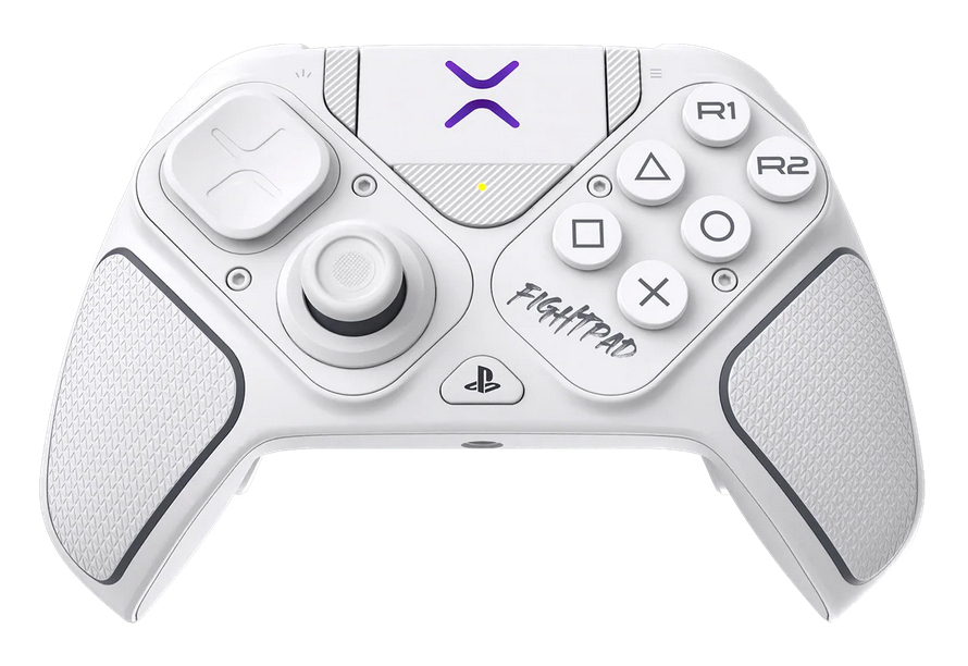 Turtle Beach Victrix Pro BFG Reloaded Blanc PlayStation Manette de gaming modulaire sans fil w/Bluetooth, module Fightpad et effet Hall pour PlayStation 5, PlayStation 4 et PC