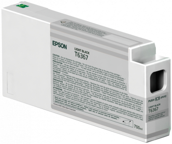 Epson T636700 ink cartridge 12 pc(s) Original Light black