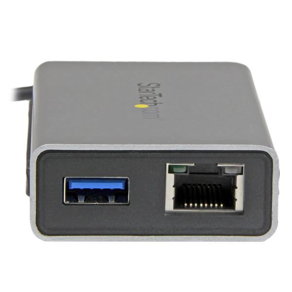 StarTech.com Thunderbolt to Gigabit Ethernet plus USB 3.0 - Thunderbolt Adapter – image 4