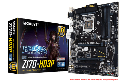 GIGABYTE GA-Z170-HD3P