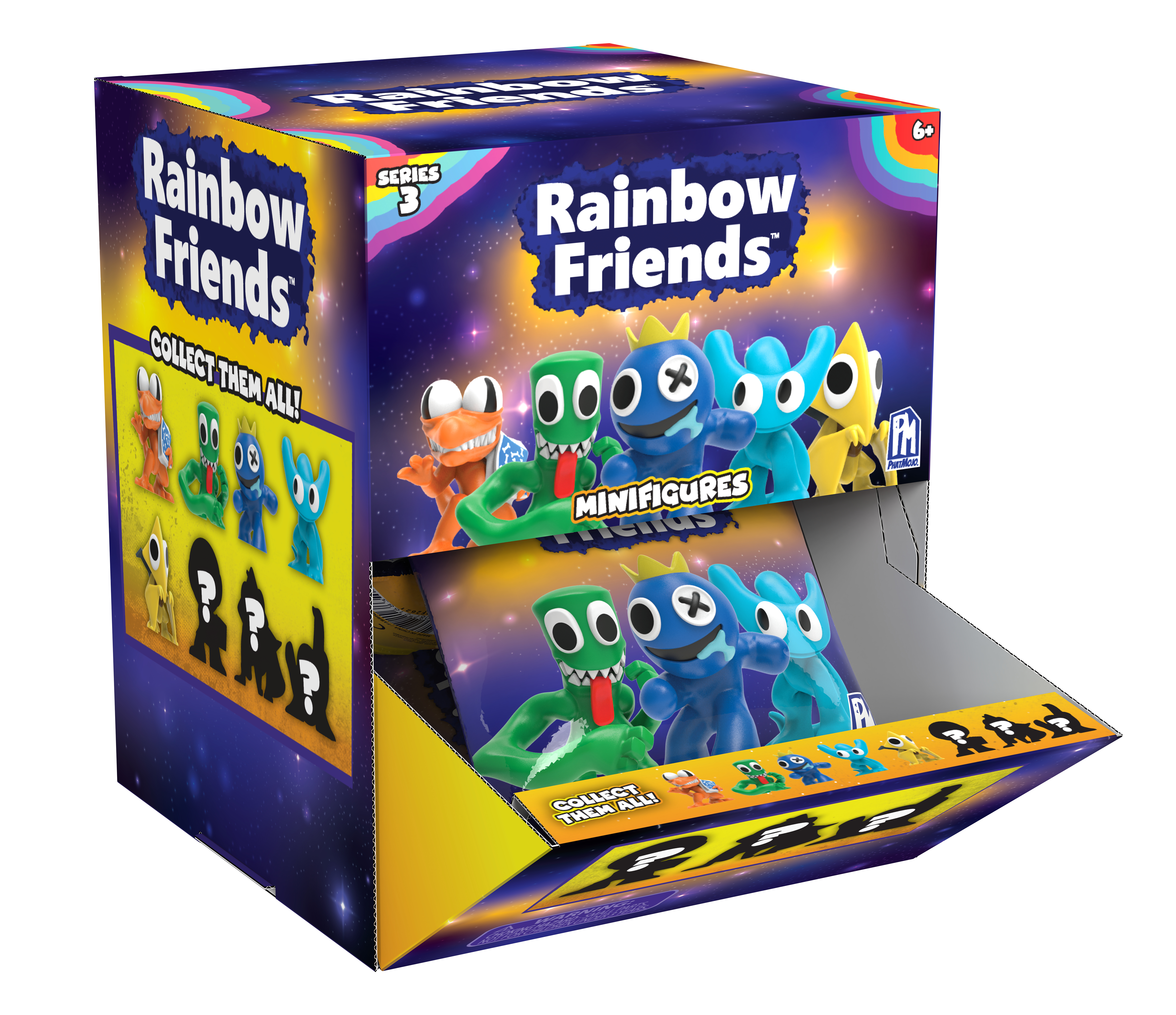 PHATMOJO Roblox - Rainbow Friends Minifiguren Serie 3 Vinyl Figur