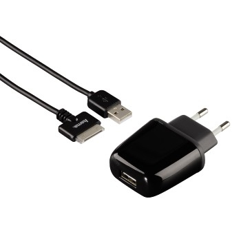 Hama 00119436 mobile device charger MP3, Smartphone, Tablet Black AC, USB Indoor – image 1