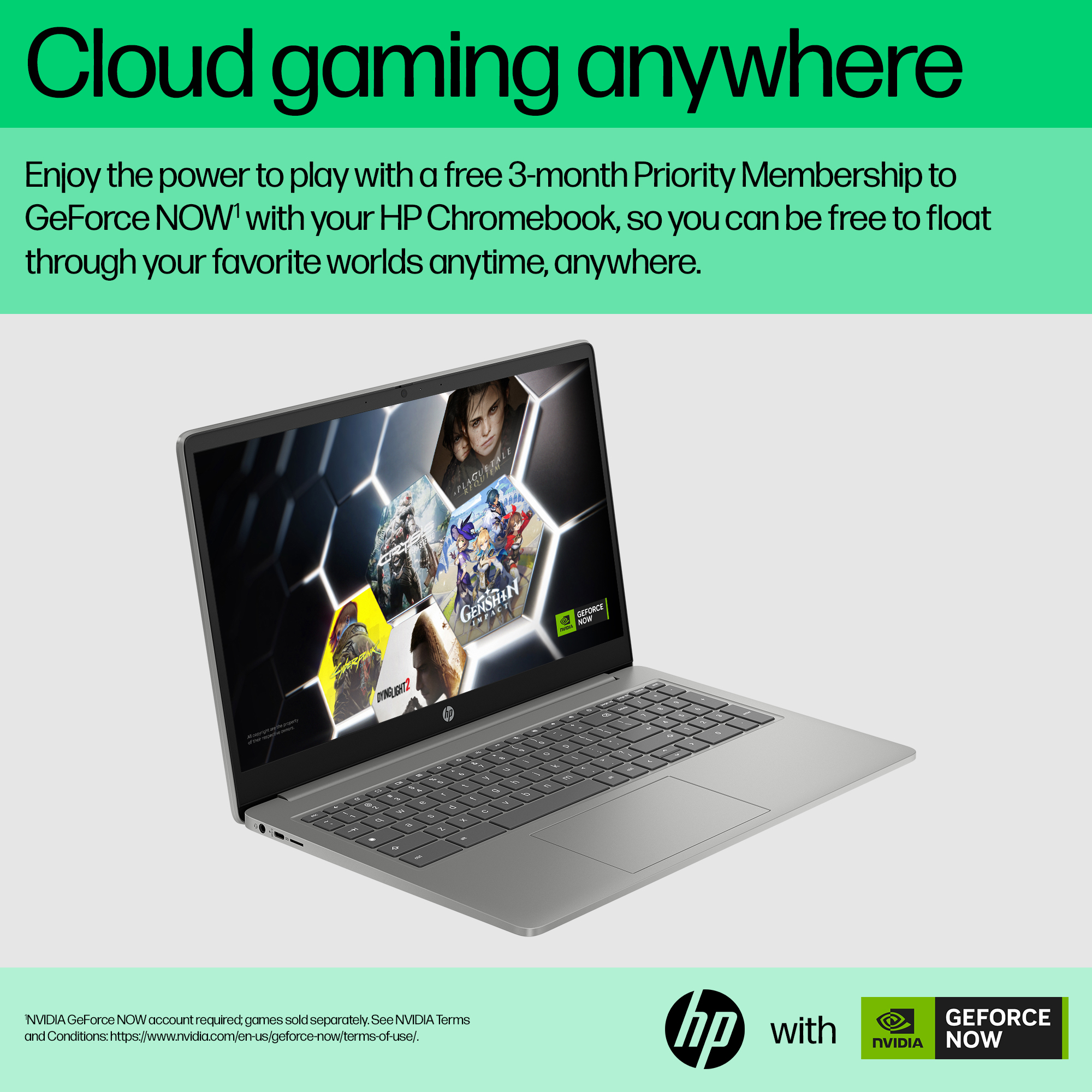 HP Chromebook 15a-nb0006na Intel® N N100 39.6 cm (15.6″) HD 4 GB LPDDR5-SDRAM 128 GB UFS Wi-Fi 6 (802.11ax) ChromeOS Silver image 9