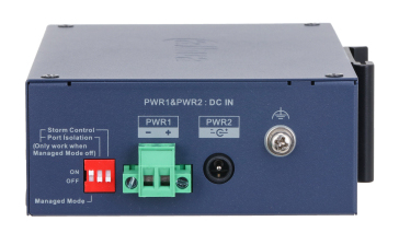 Dahua Technology CHS4110-8ET network switch Managed L2 Gigabit Ethernet (10/100/1000) Power over Ethernet (PoE) Desktop Blue – image 5