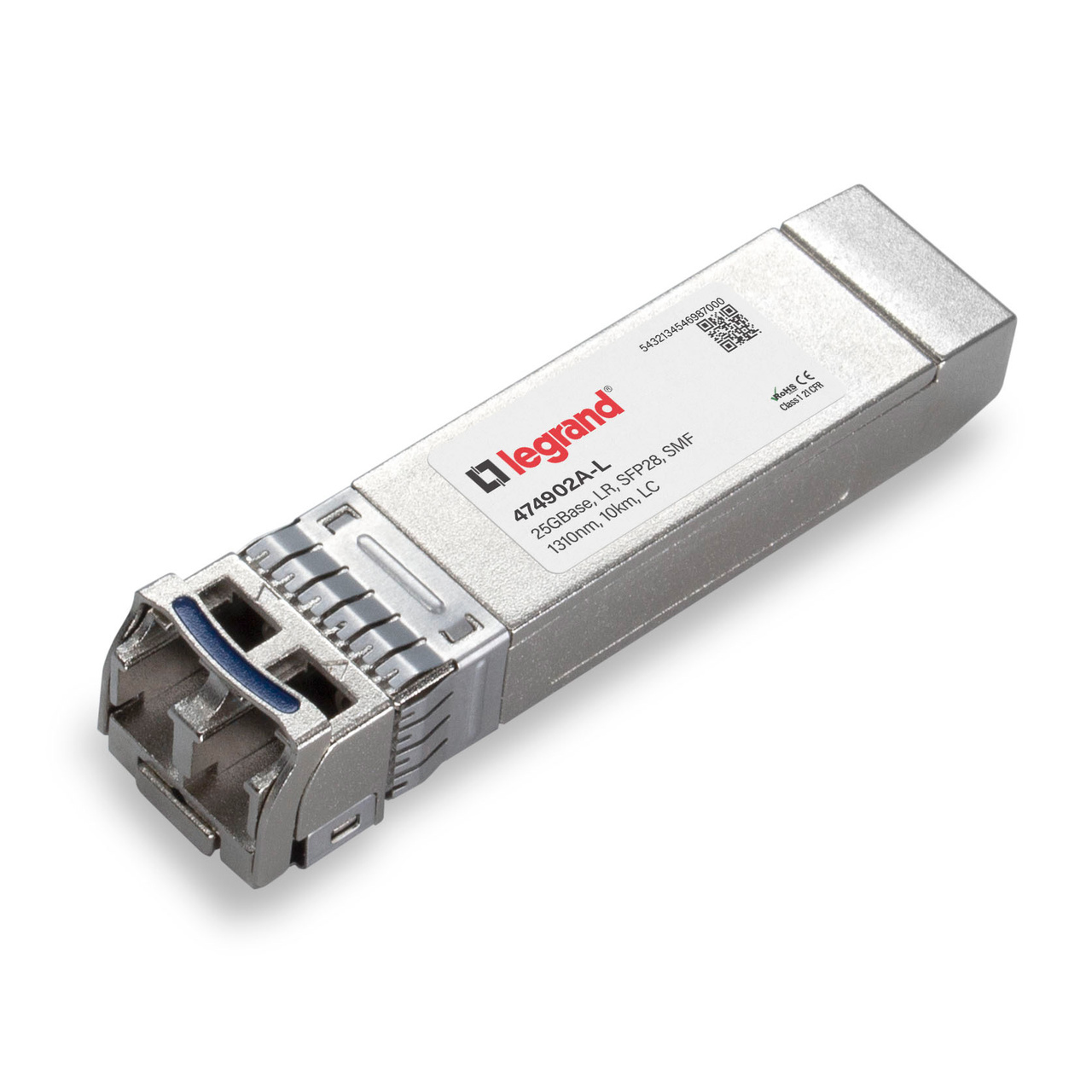 Legrand 474902A-L network transceiver module Fiber optic 25000 Mbit/s QSFP28 1310 nm