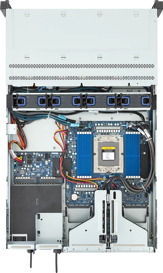 GIGABYTE R263-Z34-AAC1 LGA 6096 Rack (2U) Black, Steel – image 3