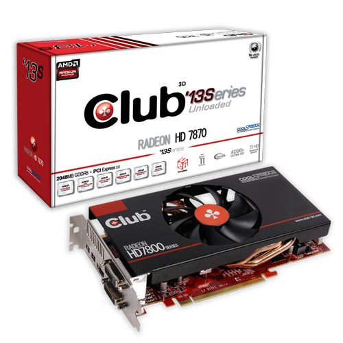 CLUB3D CGAX-787613 graphics card AMD Radeon HD7870 – image 2