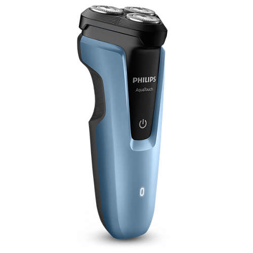 Philips AquaTouch S1070/06 men's shaver Rotation shaver Trimmer Black, Blue – image 4