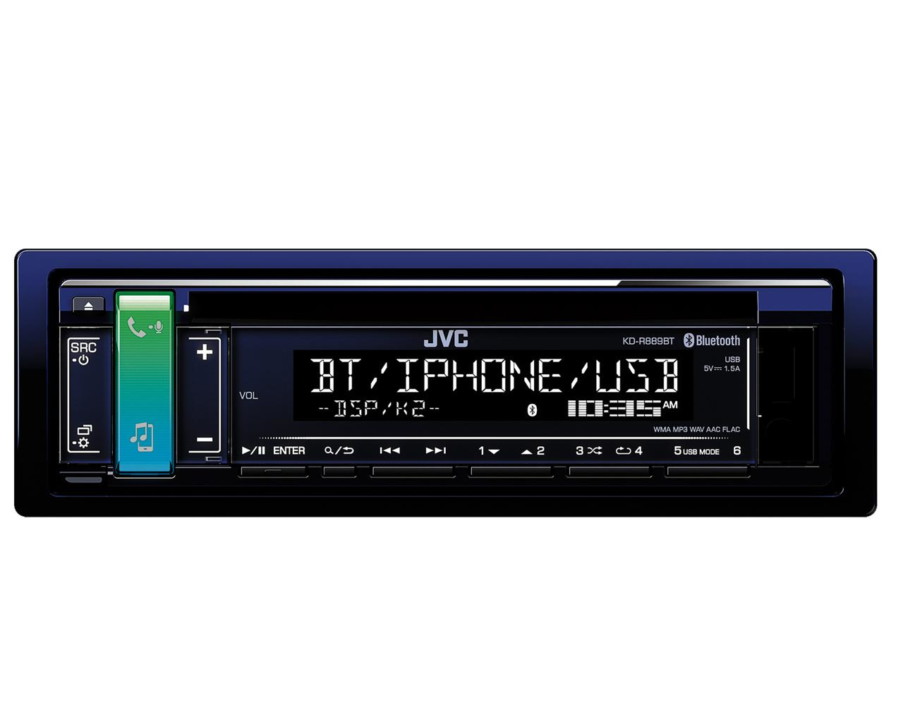 JVC KD-R889BT car media receiver Black – image 2