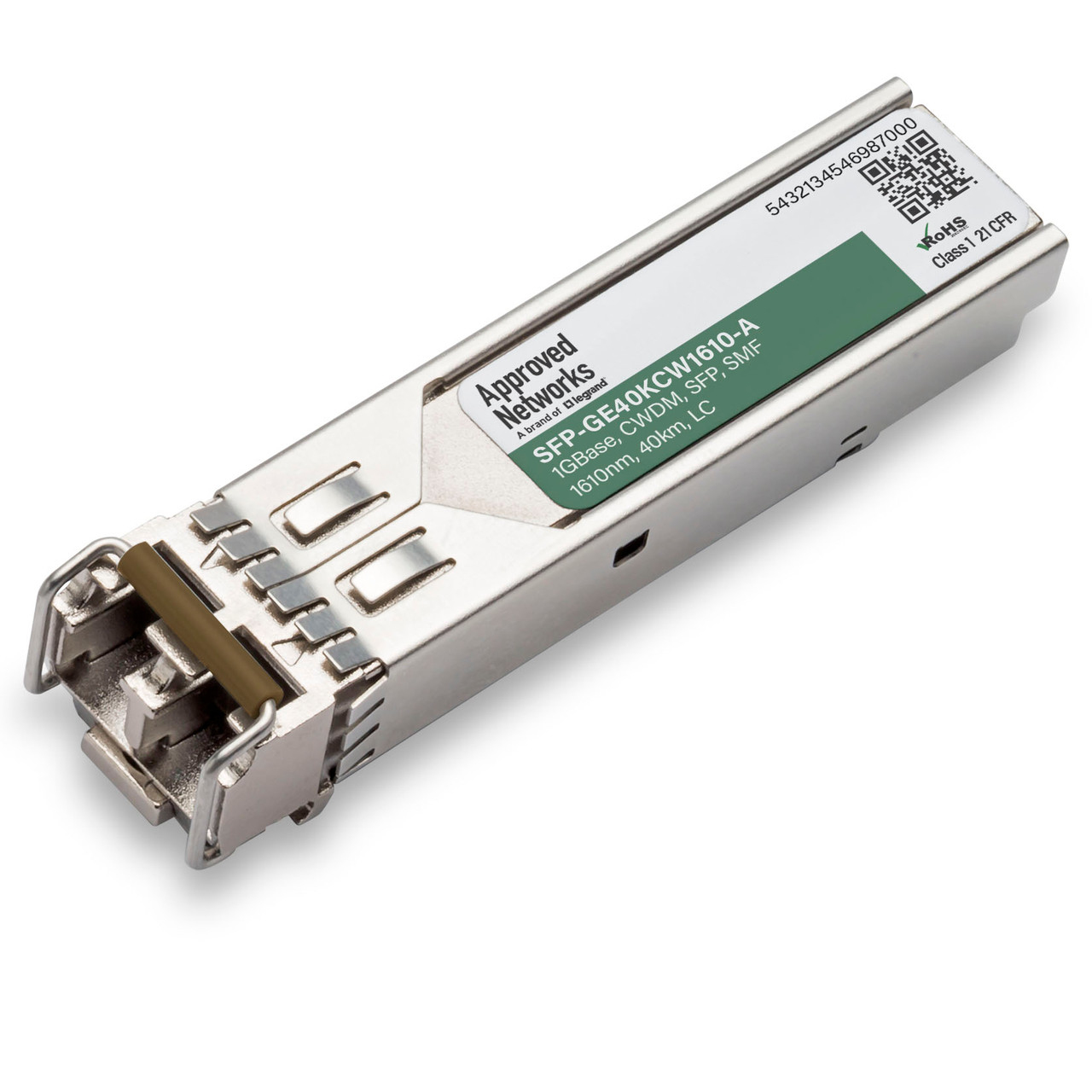 Legrand SFP-GE40KCW1610-A network transceiver module Fiber optic 1250 Mbit/s 1610 nm