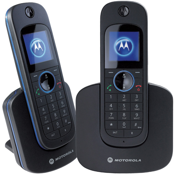 Motorola D1102 DECT telephone Caller ID Black