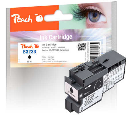 Peach 320989 ink cartridge 1 pc(s) Compatible Standard Yield Black