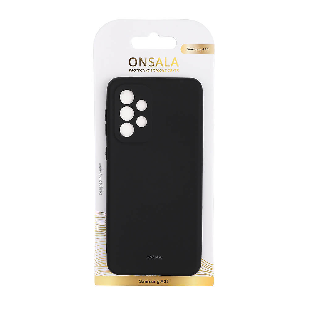 Onsala Phone Case Silicone Black - Samsung A33 – image 2