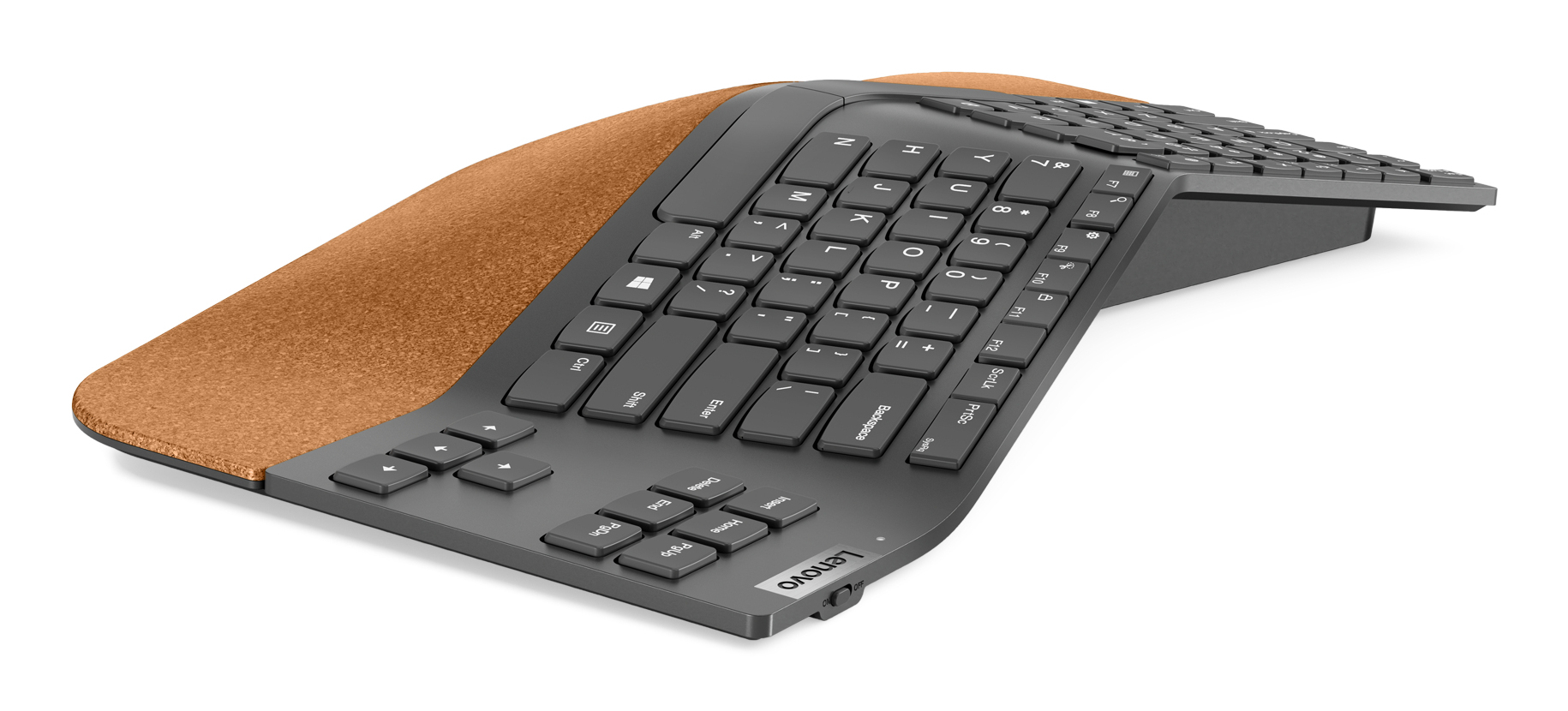 Lenovo GY41C33970 keyboard Home/Office RF Wireless US English Grey – image 3