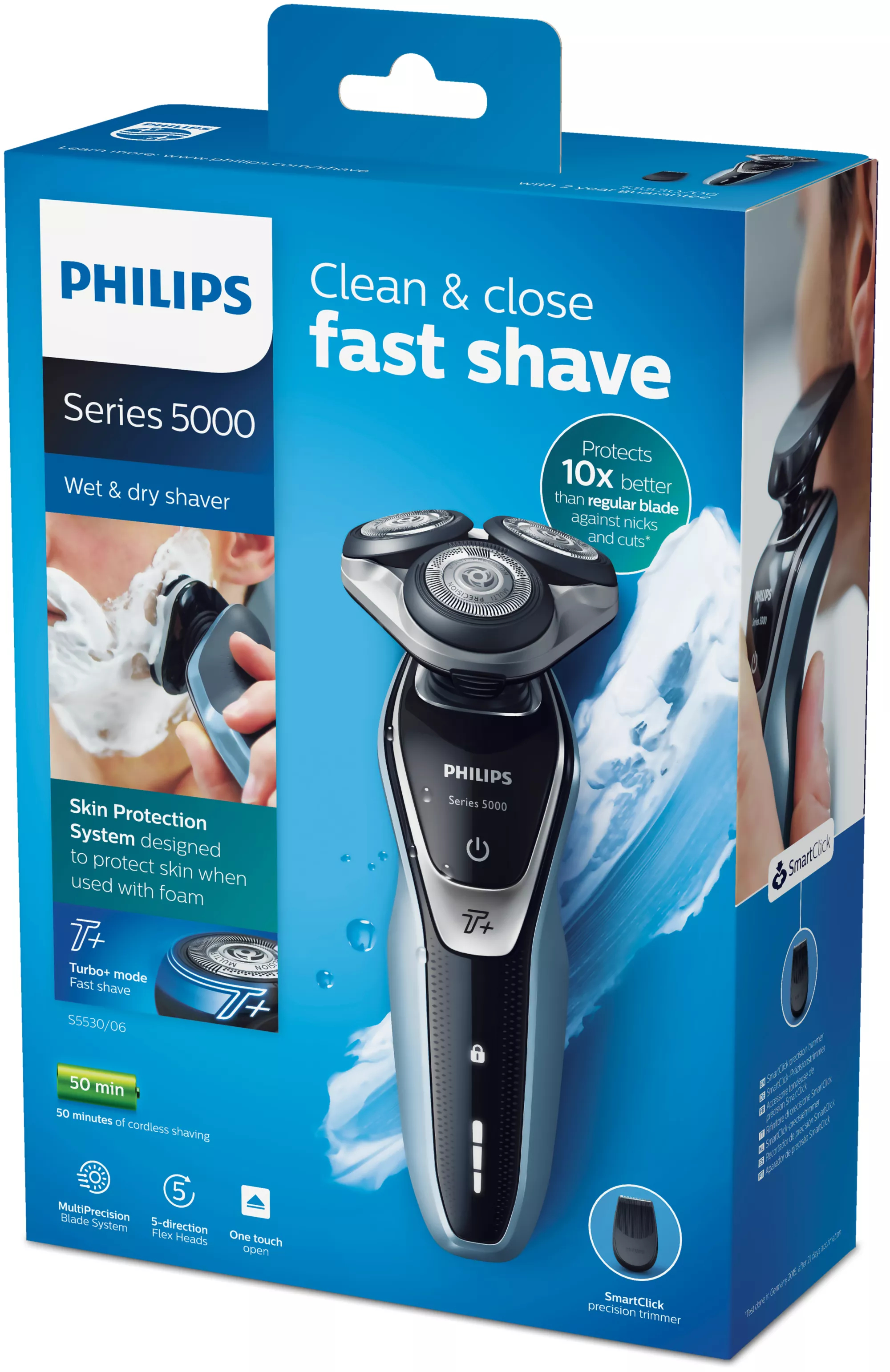 Philips SHAVER Series 5000 S5530 Refurbished Wet and dry electric shaver – image 2