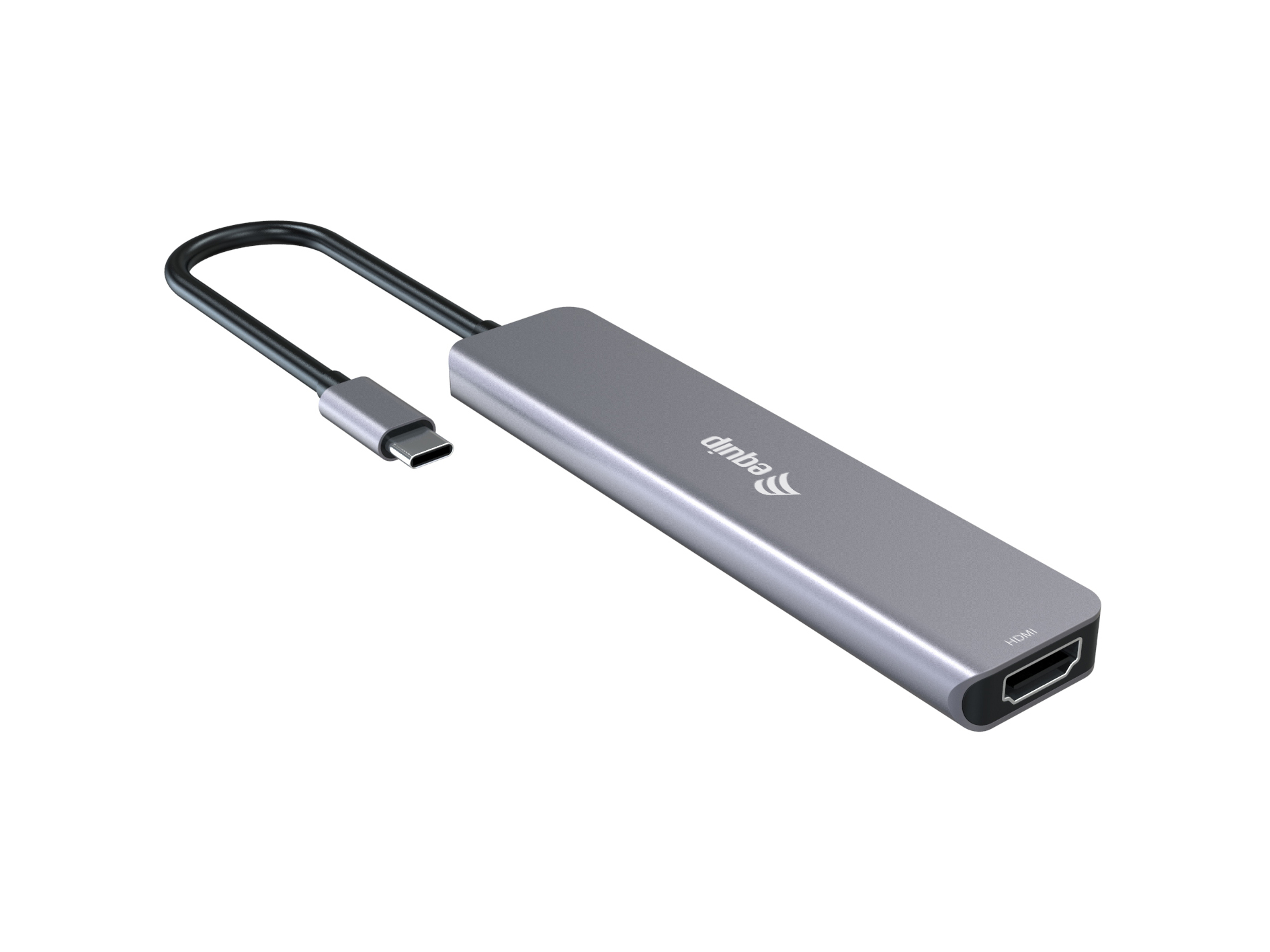 USB-C 6-in-1-Multifunktionsadapter, HDMI 4K/30Hz, USB-C x 4, USB-A x 1, 5 Gbit/s, 100 W USB PD