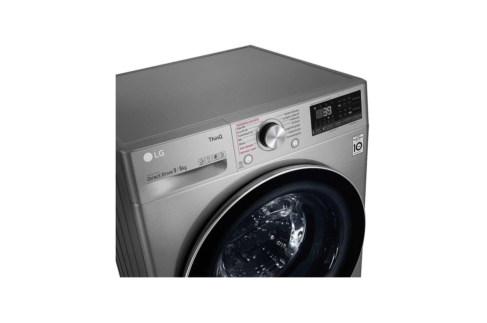 LG F4DV7009S2S washer dryer Freestanding Front-load Stainless steel – image 7