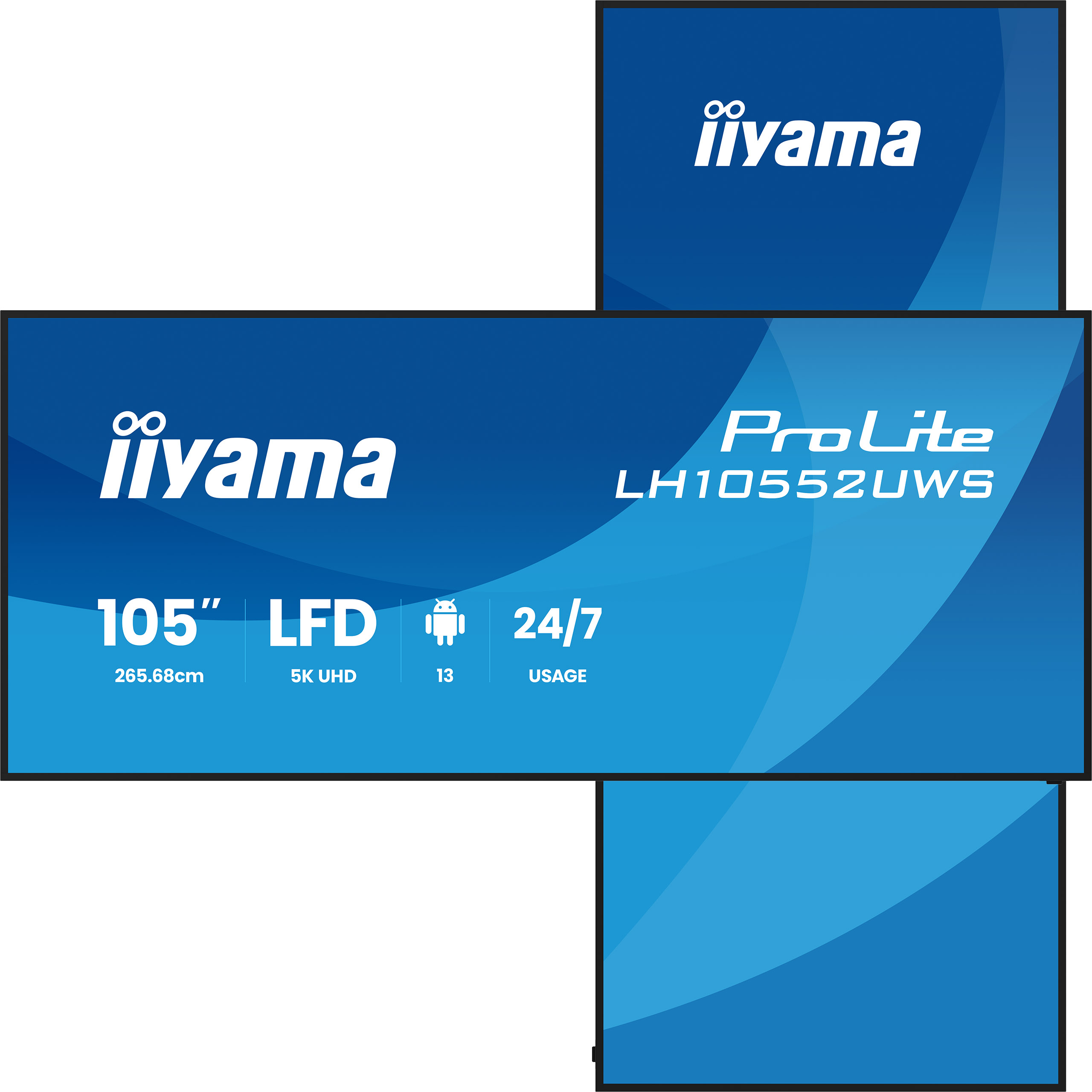 LH10552UWS-B1AG 105IN 5120X2160 UW5K IPS PANEL HDMI 500CD/M2