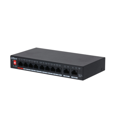 Dahua Technology PoE PFS3010-8GT-96 Unmanaged Gigabit Ethernet (10/100/1000) Power over Ethernet (PoE) Black