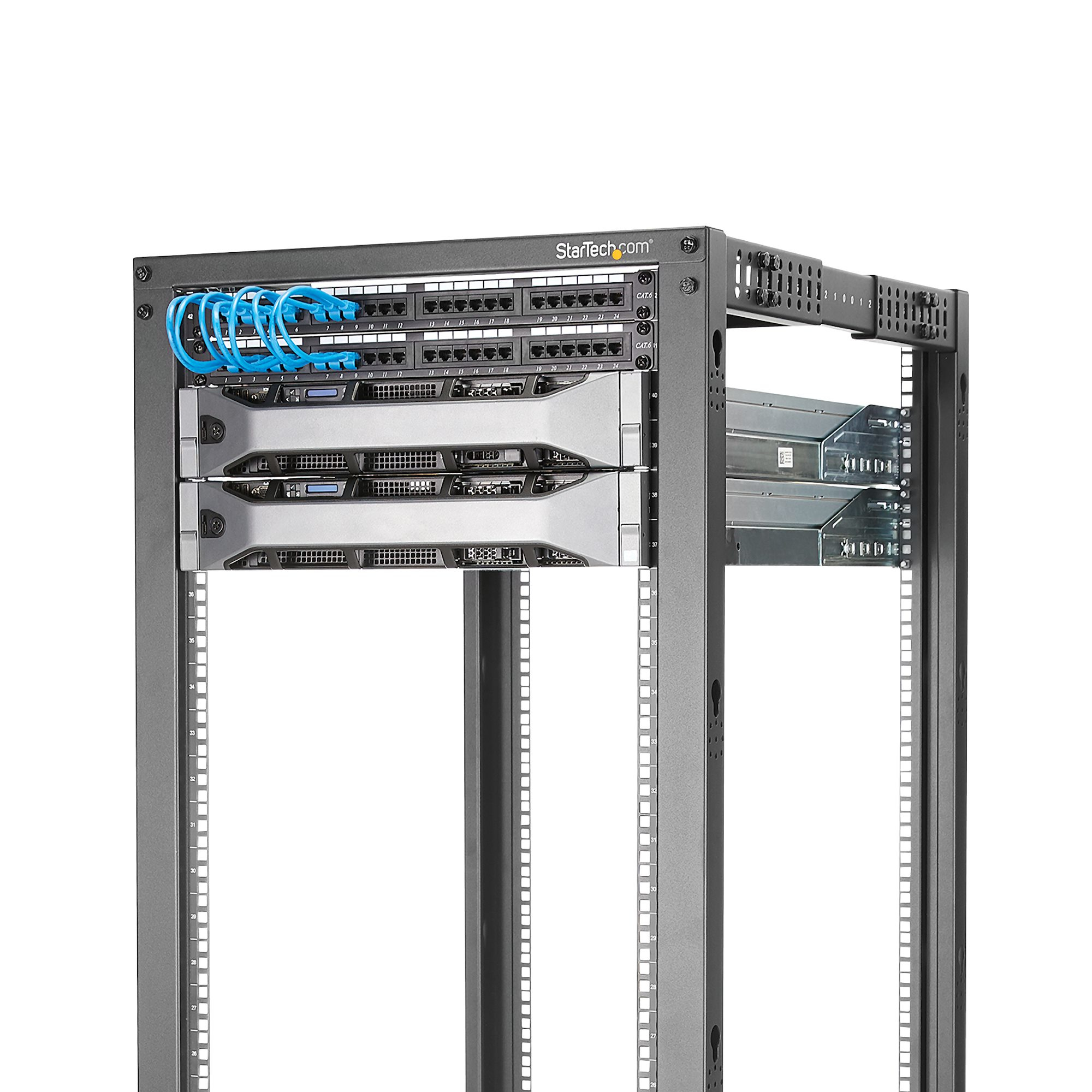 StarTech.com 18U 4-Post Server Rack – image 4