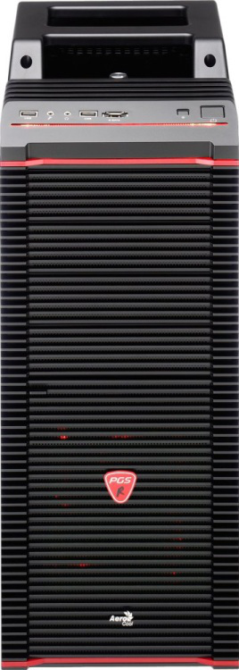 Aerocool Rs-4 Midi Tower Black, Red – image 4