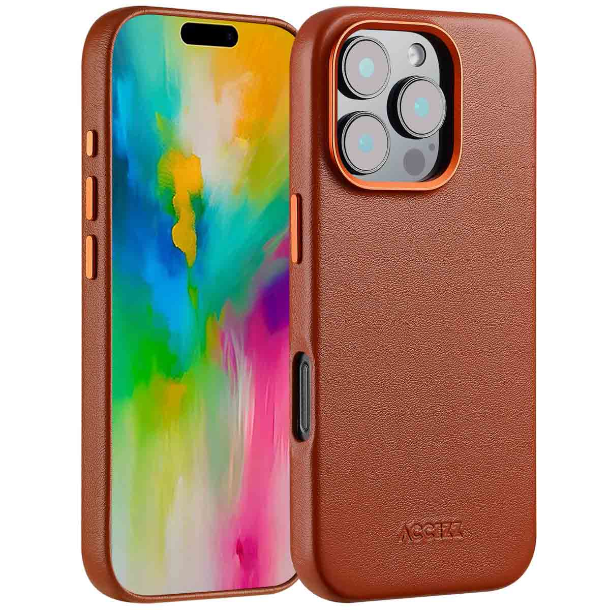 Accezz SH00075810 mobile phone case Brown