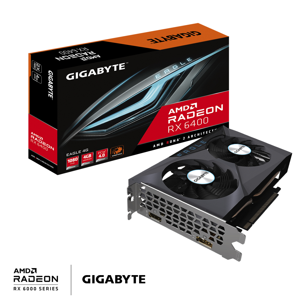 GIGABYTE Radeon RX 6400 EAGLE 4G – image 2