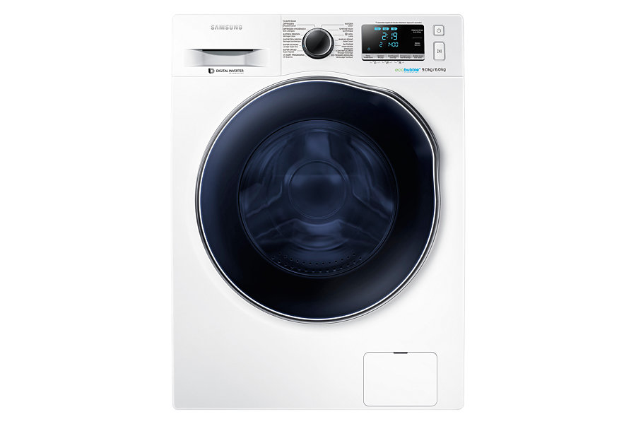 Samsung WD91J6400AW washer dryer Freestanding Front-load White