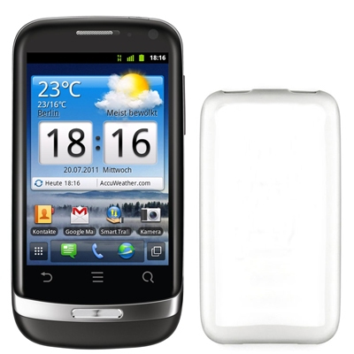 Celly GELSKIN238W mobile phone case Cover White
