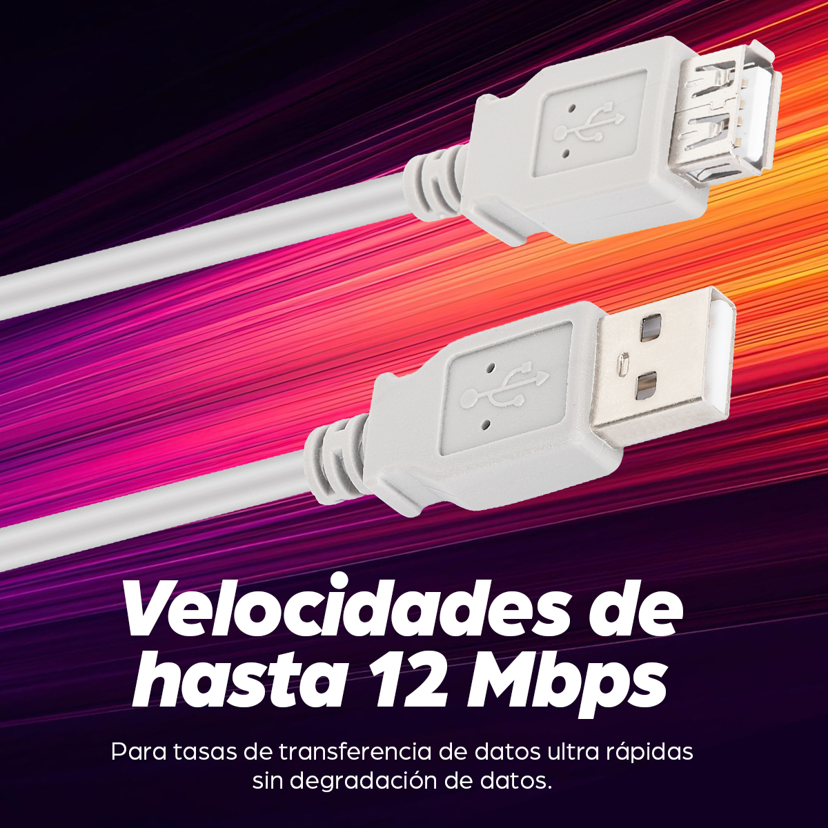 Extensión USB-A 2.0 1.8m Manhattan 165211, 12Mbps Color Gris
