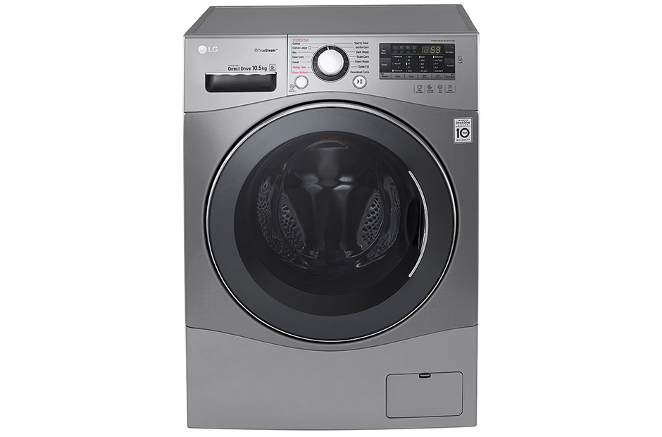 LG F1450DPRE washer dryer Freestanding Front-load Silver