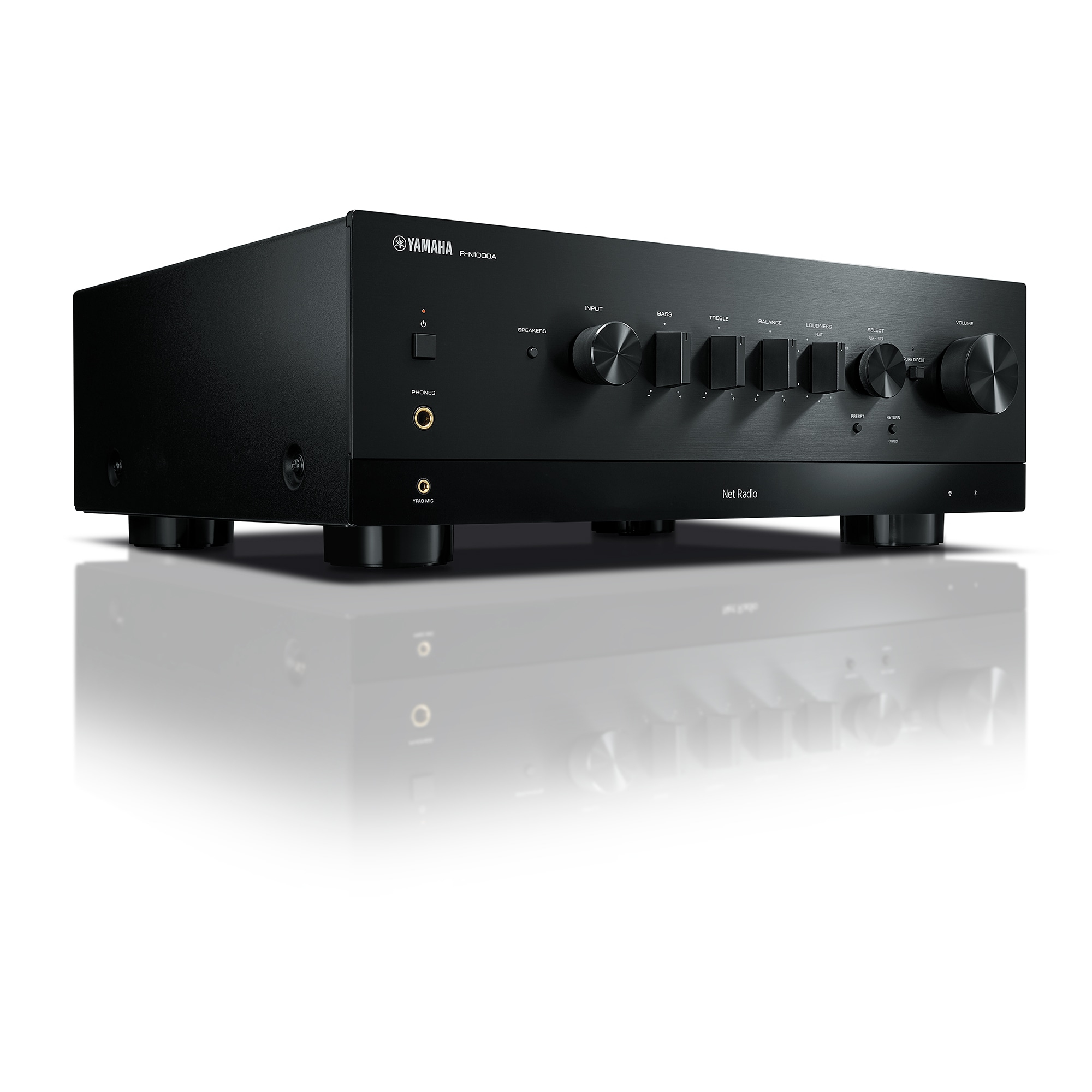 Yamaha R-N1000A 100 W 2.0 channels stereo Black – image 2