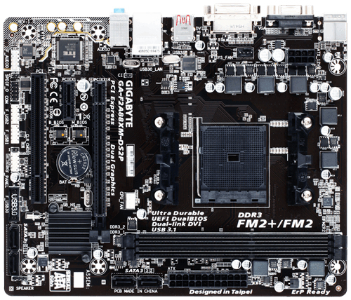 GIGABYTE GA-F2A88XM-DS2P – image 2