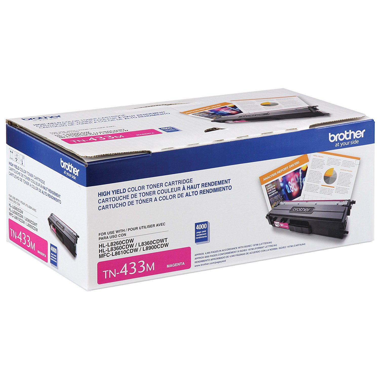 Brother TN-433M toner cartridge 1 pc(s) Original Magenta – image 7