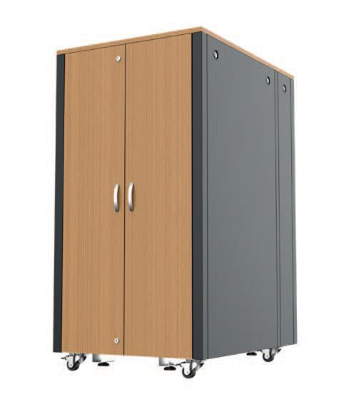 Lanview RDLAK36U751BL-WOOD rack cabinet 36U Freestanding rack