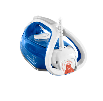 Tefal UltraGliss FV4967 Dry & Steam iron Blue – image 2