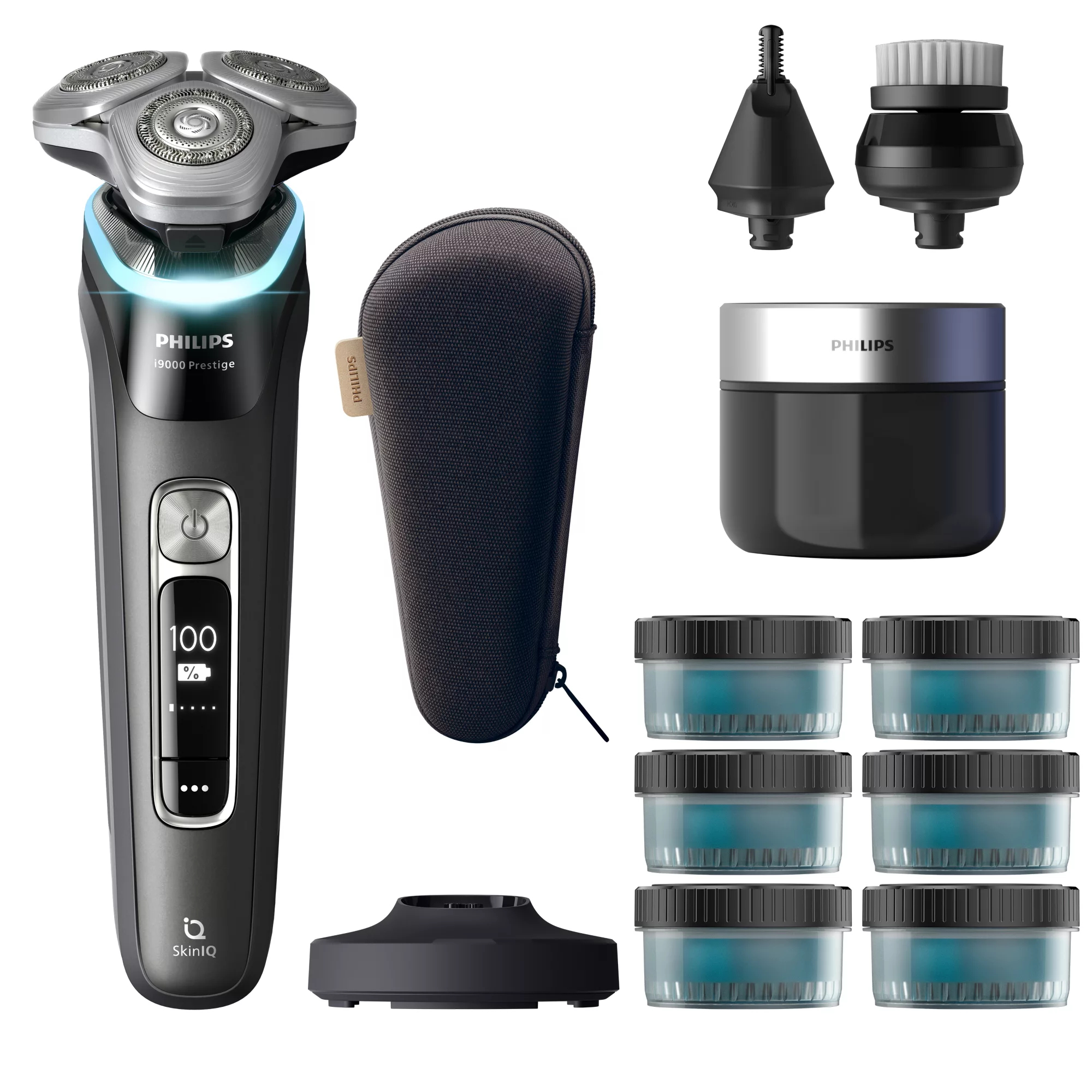 Philips XP9207/77 men's shaver Rotation shaver Trimmer Black