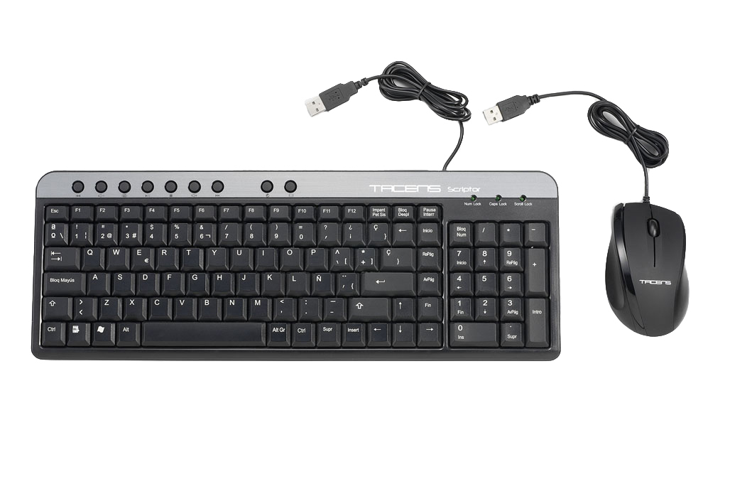 Tacens Scriptor keyboard Mouse included USB – image 3