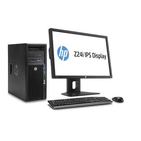 HP 420 + Z24i + NVIDIA Quadro K2000