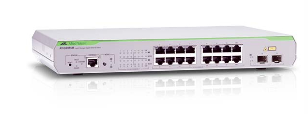 Allied Telesis AT-GS916M-50 Managed L2 Gigabit Ethernet (10/100/1000) 1U Grey