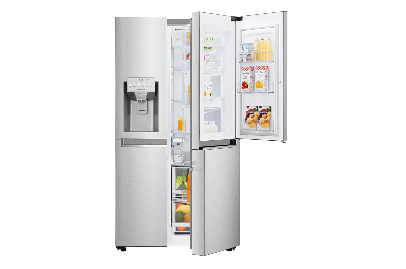 LG GSJ961NSZE side-by-side refrigerator Freestanding – image 2