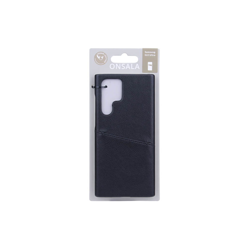 Onsala Mobilecover Black with Cardpocket Samsung S22 Ultra – image 2