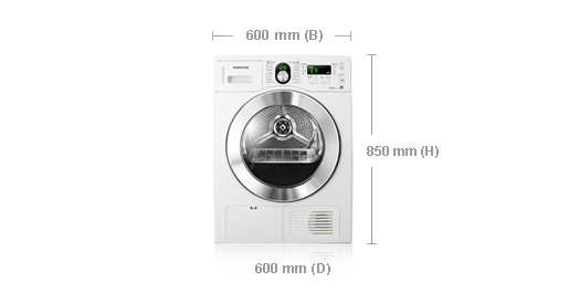 Samsung SDC3C811/XEN tumble dryer Front-load – image 2